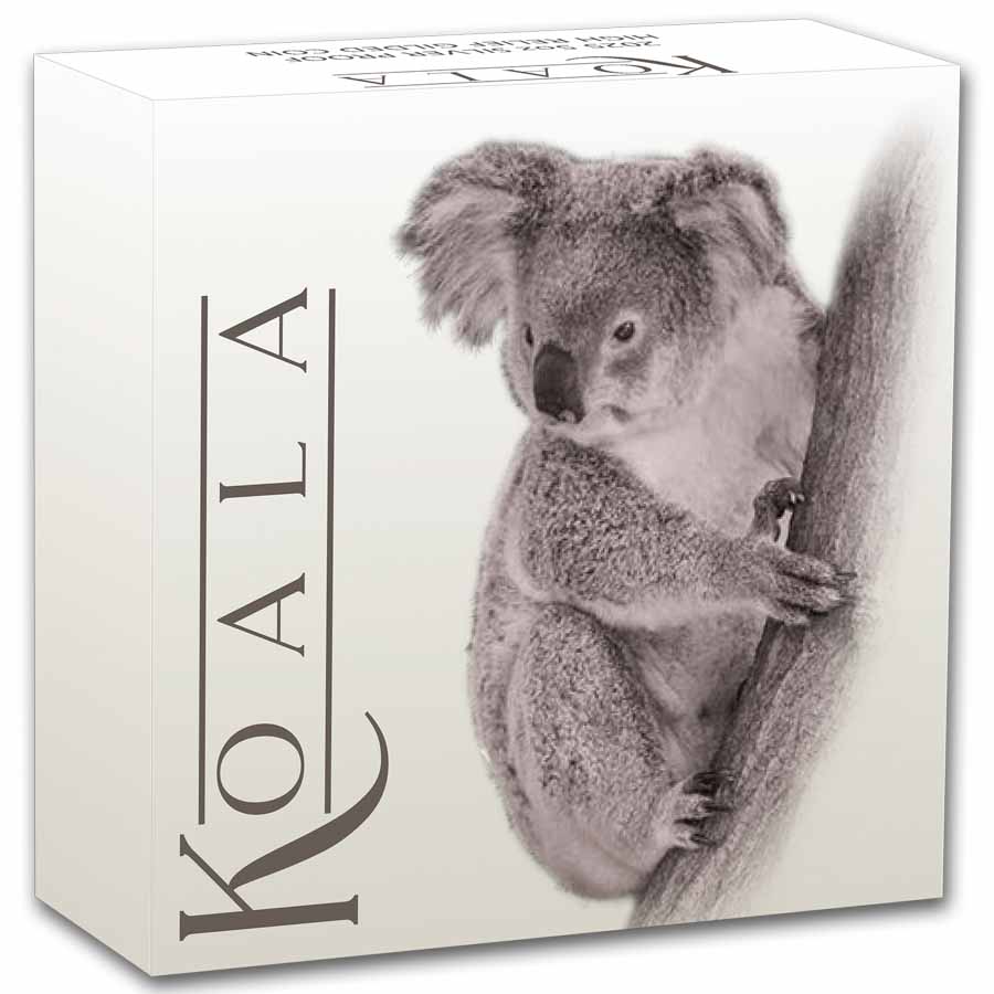 2025 Australia 5 oz Silver Gilded Koala Proof (High Relief)