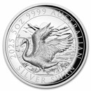 2025 Australia 5 oz Silver Swan Proof (High Relief, w/Box & COA)