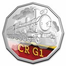 2025 Australia Colored Steam Giants 50c Unc. 7-Coin Collection
