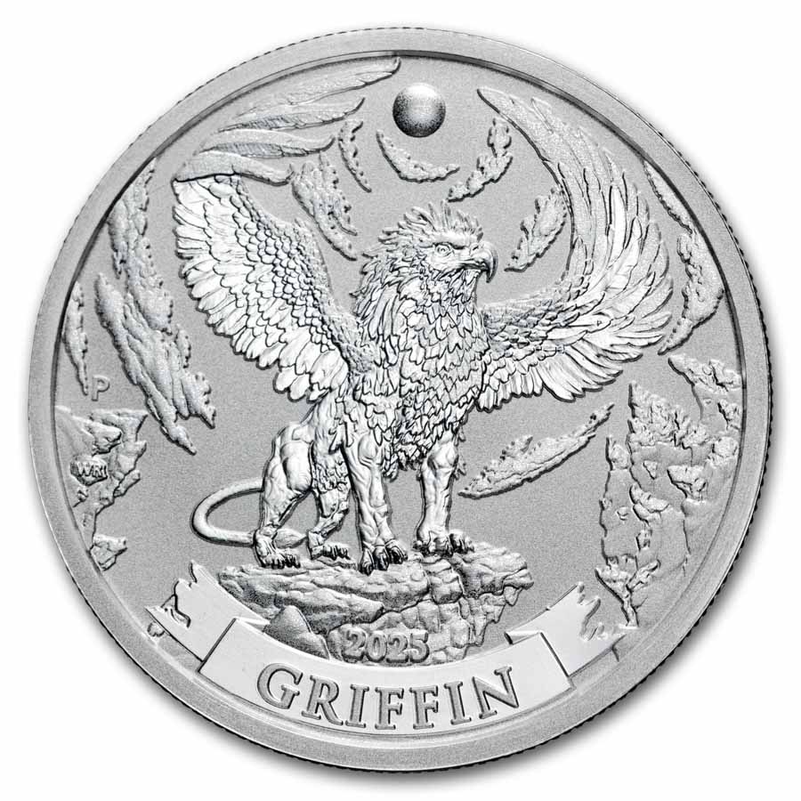 Buy 2025 Australia Myths 1/2 oz Silver Griffin BU | APMEX