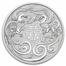 2025 Australia Myths & Legends: 1 oz Silver Double Phoenix BU