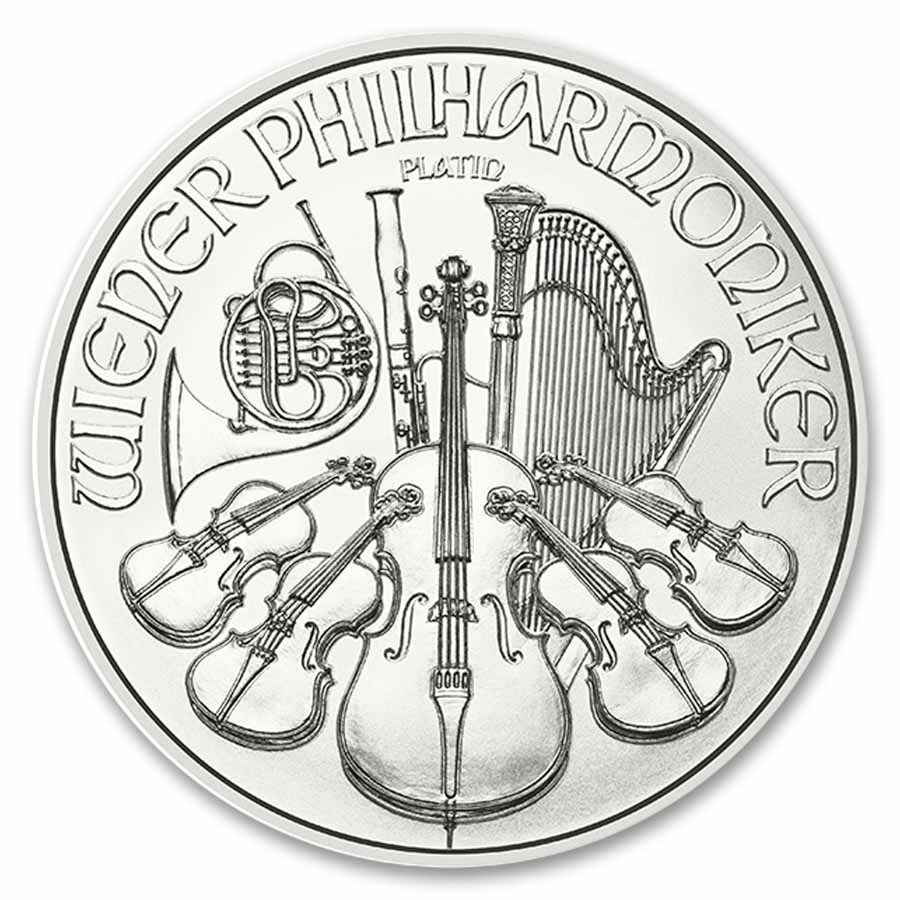 2025 Austria 1 oz Platinum Philharmonic BU