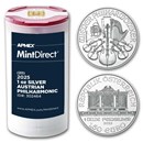 2025 Austria 1 oz Silver Philharmonic (20-Coin MintDirect® Tube)