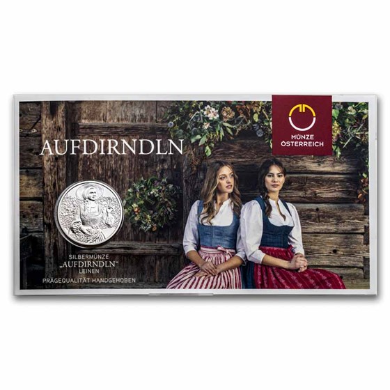 2025 Austria Silver €10 Tradition and Trendy: Linen (Card) 2025 Austria Silver €10 Tradition and Trendy: Linen (Card)