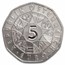 2025 Austria Silver €5 Easter Narcissus