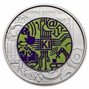 2025 Austria Silver/Niobium Digitalization €25 BU