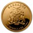 2025 Barbados 1/2 Gram Gold Heart of Gold