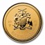 2025 Barbados 1 oz Gold Trident BU