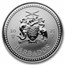 2025 Barbados 1 oz Silver Trident BU