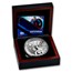 2025 Barbados 10 oz Silver Antique Superman (w/ Box & COA)