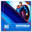 2025 Barbados 10 oz Silver Antique Superman (w/ Box & COA)
