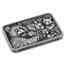 2025 Benin 1 oz Silver Antique P. De Greef Panda Family
