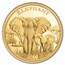 2025 Burundi 1/2 Gram Gold Elephant Proof (In Blister Pack)