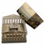 2025 Burundi 1 kilo Silver Antique Greek Gods Cube Shaped Coin