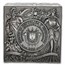 2025 Burundi 1 kilo Silver Antique Greek Gods Cube Shaped Coin
