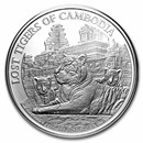 2025 Cambodia 1 oz Silver Lost Tigers BU