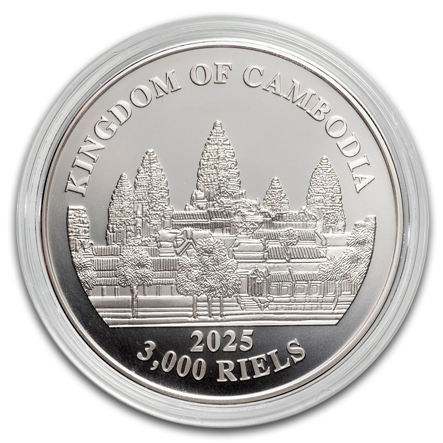 大人気新品  Lost Silver oz 1 Cambodia 2025 Tigers Capsule) (in BU Colorized コレクション