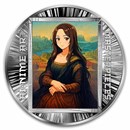 2025 Cameroon 1/2 oz Silver AI•NIME Art: Mono Lisa (In Blister)