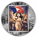 2025 Cameroon 1/2 oz Silver AI•NIME Liberty Leading the People