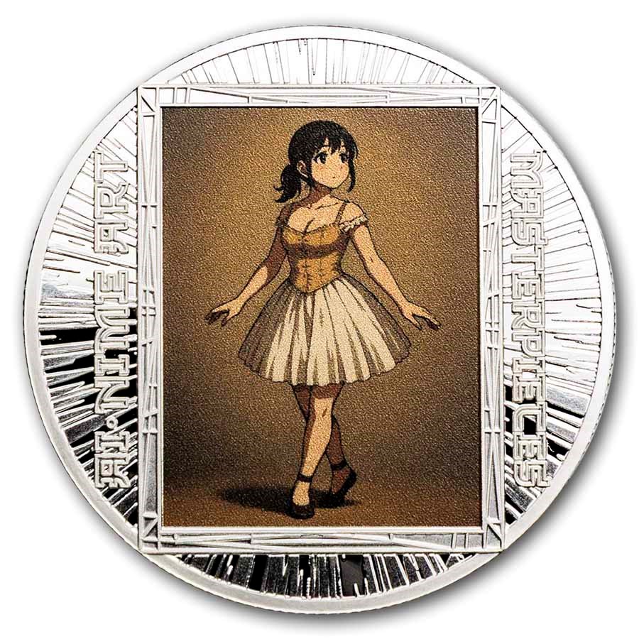2025 Cameroon 1/2 oz Silver Little Dancer of Fourteen Years