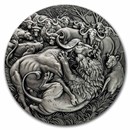 2025 Cameroon 1 kilo Silver Circle of Life: The Grand Hunting