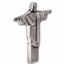 2025 Cameroon 1 oz Silver Christ the Redeemer 3D Shaped Coin
