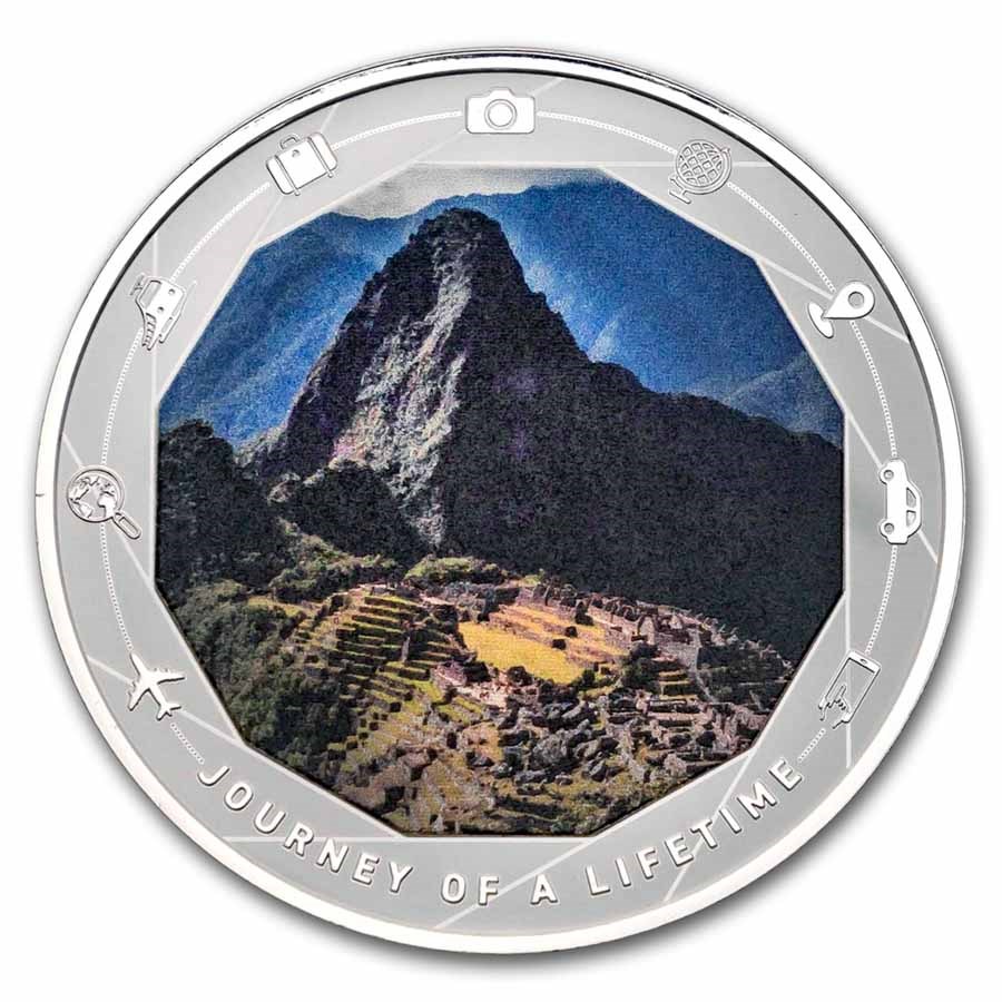 2025 Cameroon 1 oz Silver Journey of a Lifetime: Machu Picchu