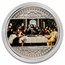 2025 Cameroon 1 oz Silver Last Supper Colorized