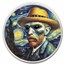 2025 Cameroon 1 oz Silver Strangers Among Us: Vincent van Gogh