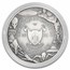 2025 Cameroon 2 oz Silver Antique UFO & Aliens: Alien Face (Coin)