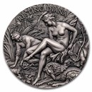 2025 Cameroon 2 oz Silver Celestial Beauty; Resting Diana