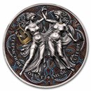 2025 Cameroon 2 oz Silver The Nine Muses: Terpsichore & Euterpe