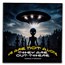 2025 Cameroon 2 oz Silver UFO & Aliens: Alien and UFO