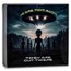 2025 Cameroon 2 oz Silver UFO & Aliens: Alien in Forest