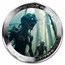2025 Cameroon 2 oz Silver UFO & Aliens: Alien in Forest