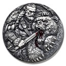 2025 Cameroon 2 oz Silver Way to Valhalla: Björn Ironside