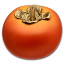 2025 Cameroon 400 gram Copper 3D Persimmon Shaped Coin