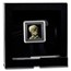 2025 Cameroon Silver Skull of a Skeleton with Burning Cigarette