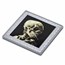 2025 Cameroon Silver Skull of a Skeleton with Burning Cigarette