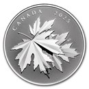 2025 Canada 1/2 oz Silver $10 Gleaming Maple Leaves Proof