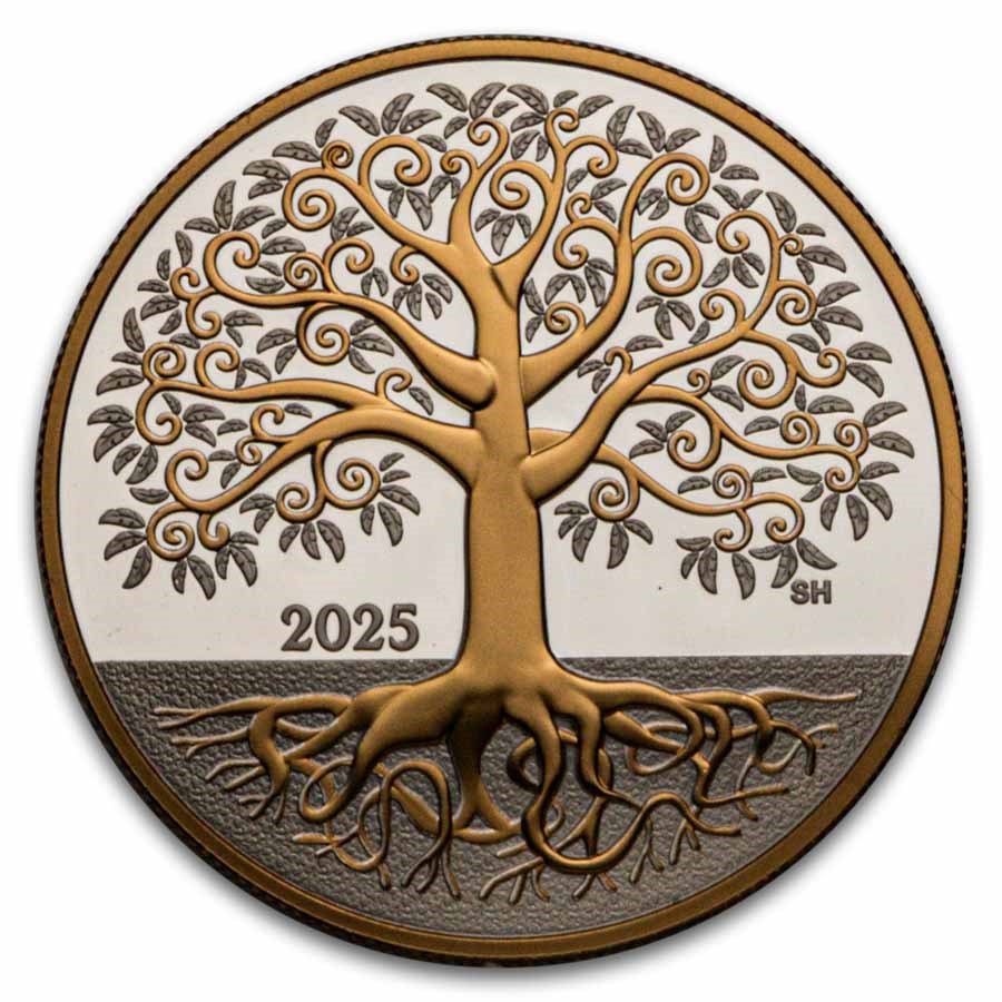 2025 Canada 1/2 oz Silver $10 Maple Tree of Life (Box/COA)