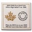 2025 Canada 1 oz Gold $200 Ultra High Relief Gold Maple Leaf