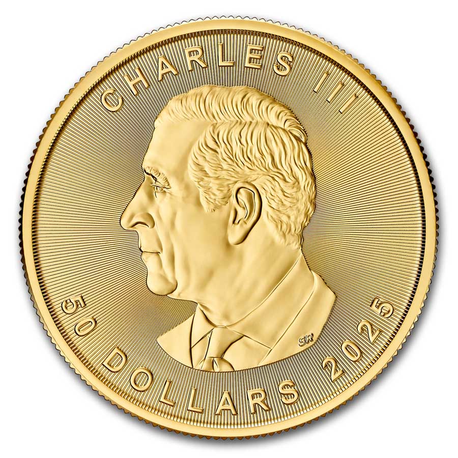 Buy 2025 Canadian 1 oz Gold Maple Leaf MD Single | APMEX