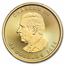 2025年　メイプル銀貨　first strike 2025年】銀貨 メイプルリーフ銀貨 1oz 10枚セット(10オンス