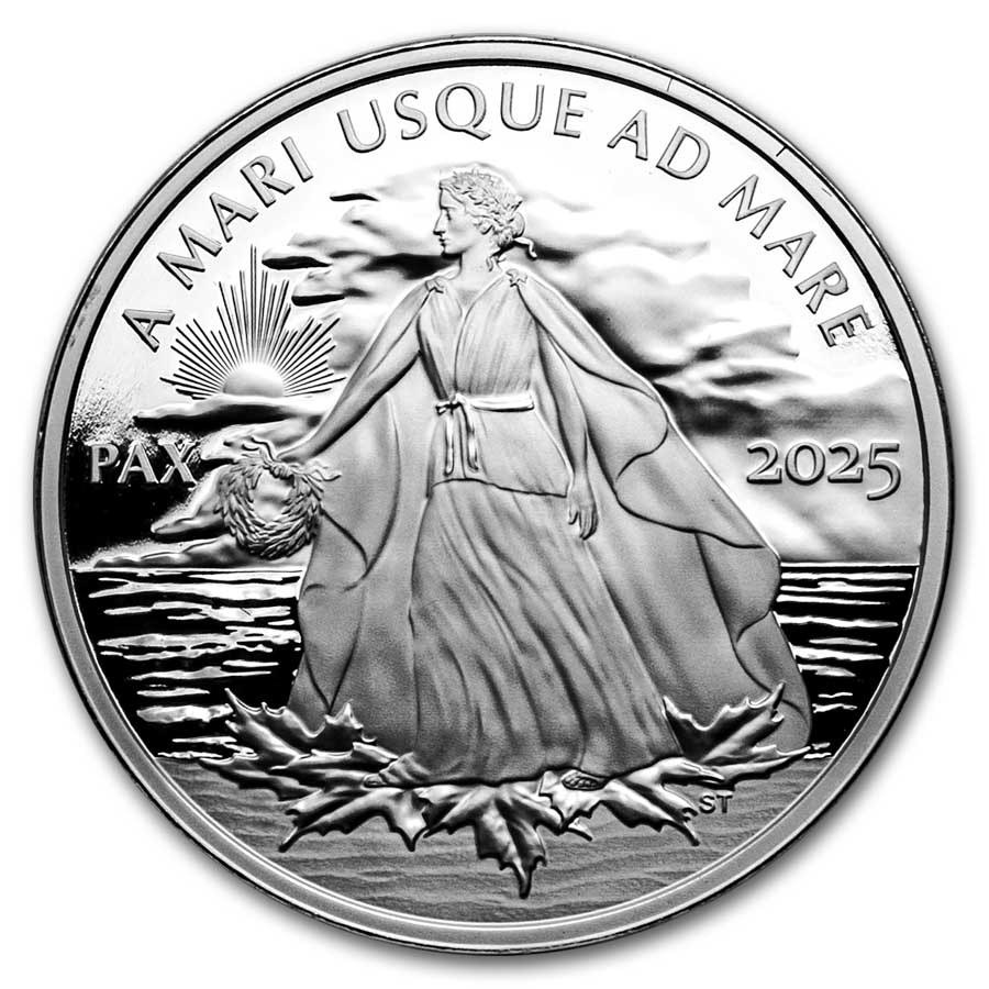 2025 Canada 1 oz Silver $1 Peace Dollar Proof (UHR)