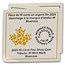 2025 Canada 1 oz Silver 10-Cent Tribute: W Mint Mark Bluenose