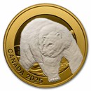 2025 Canada 1 oz Silver $20 Animal Portraits: Polar Bear