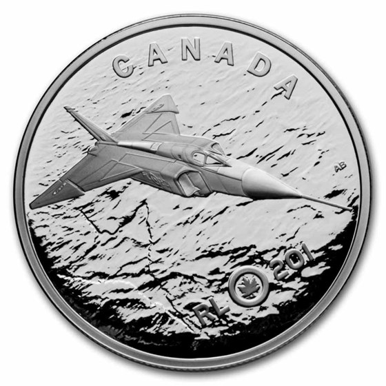 2025 Canada 1 oz Silver $20 Avro Arrow (Box/COA) 2025 Canada 1 oz Silver $20 Avro Arrow (Box/COA)