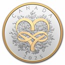 2025 Canada 1 oz Silver $20 Celebrate Love