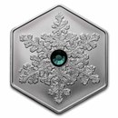 2025 Canada 1 oz Silver $20 Emerald Snowflake (Box/COA)